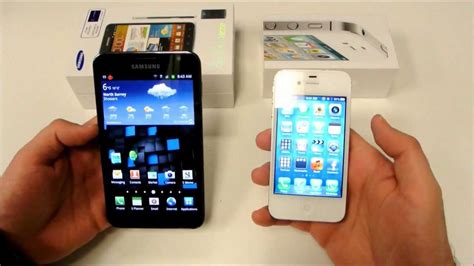 Samsung Galaxy Note vs Apple iPhone 4 Karşılaştırma